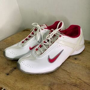 Nike air cardio lll sneakers workout trainers yoga pink & white‎ shoes woman's 6